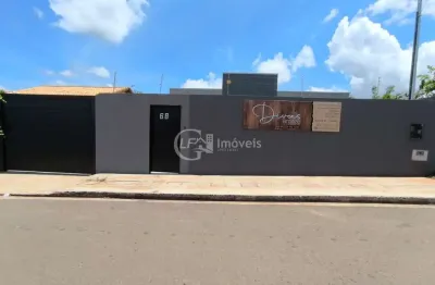 Alugue já ponto comercial com 2 salas e 3 vagas de garagem em campo grande-ms, no alto são francisco!