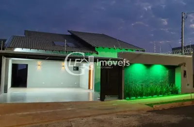 Casa de luxo à venda em campo grande-ms - 4 quartos, 4 suítes, 2 salas, 4 vagas de garagem - água limpa park - 220m²