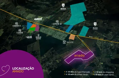 Terreno em condomínio fechado à venda na Rodovia Conquista-Barra do Choça, 3, Universidade, Vitória da Conquista
