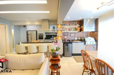 Apartamento à venda 3 quartos 2 suítes 2 vagas chácara inglesa - são bernardo do campo - sp