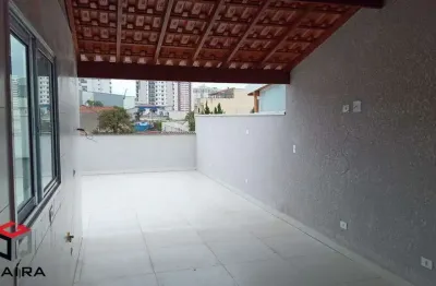 Cobertura à venda 2 quartos 1 suíte 1 vaga santa maria - santo andré - sp