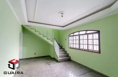 Sobrado para aluguel 3 quartos 1 suíte 3 vagas bangu - santo andré - sp