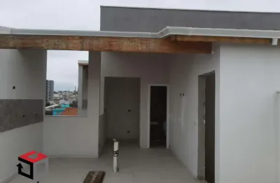 Cobertura à venda 2 quartos 1 vaga erasmo assunção - santo andré - sp