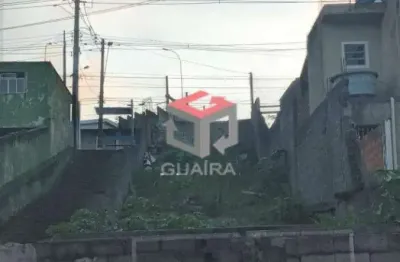 Terreno à venda na Rua Carijós, 3115, Vila Linda, Santo André