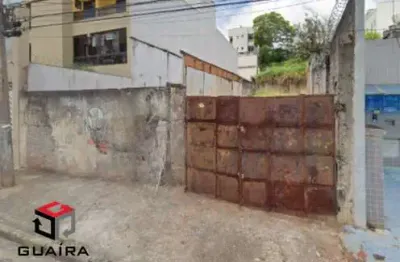 Terreno à venda na Rua Aguapeí, 135, Santa Maria, Santo André