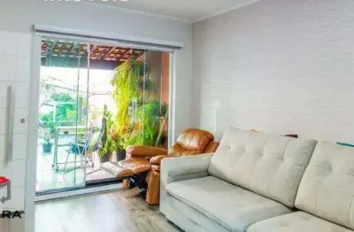 Sobrado à venda 3 quartos 1 suíte 3 vagas humaitá - santo andré - sp