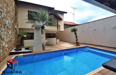 Sobrado à venda 4 quartos 3 suítes 10 vagas jardim - santo andré - sp