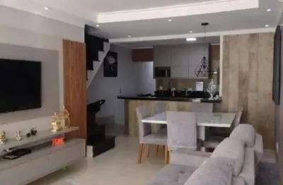 Cobertura de 108 m²+ 108 m² localizada no jardim utinga em santo andré/sp.