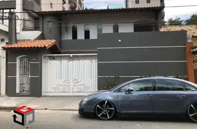 Sobrado à venda 3 quartos 3 suítes 8 vagas no bairro valparaíso - santo andré - sp