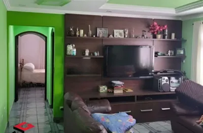 Sobrado à venda 4 quartos 2 suítes 2 vagas aclimação - santo andré - sp