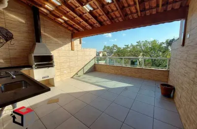 Cobertura à venda 3 quartos 3 vagas marina - santo andré - sp