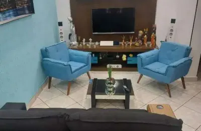 Sobrado à venda 3 quartos 1 suíte 2 vagas luzita - santo andré - sp