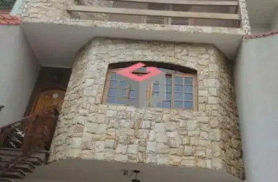 Sobrado à venda 3 quartos 1 suíte 8 vagas gerassi - santo andré - sp