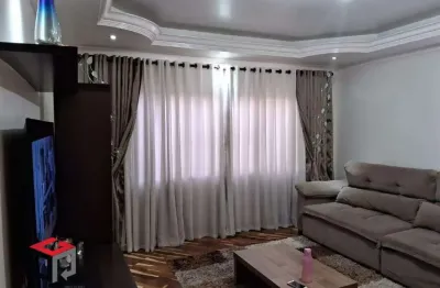 Sobrado à venda 3 quartos 3 suítes 2 vagas cecília maria - santo andré - sp