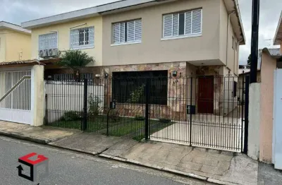 Sobrado à venda 3 quartos 1 suíte 3 vagas jardim bela vista - santo andré - sp
