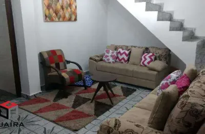 Sobrado 200 m² localizado no bairro aquilino santo andré - sp