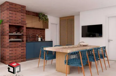 Cobertura à venda 2 quartos 1 suíte 1 vaga guiomar - santo andré - sp
