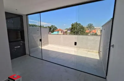 Cobertura à venda 2 quartos 1 suíte 1 vaga utinga - santo andré - sp