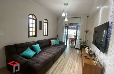 Sobrado à venda 3 quartos 2 vagas irene - santo andré - sp