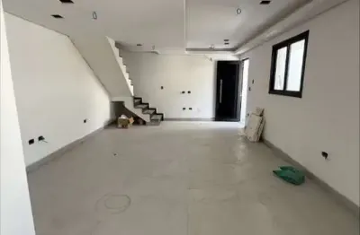 Sobrado novo com 83m² localizado no bairro jardim em santo andré/sp.