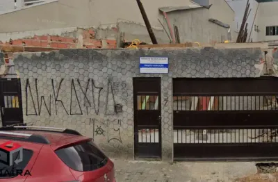 Terreno à venda na Rua Apiaí, 557, Vila Curuçá, Santo André