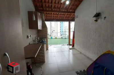 Cobertura à venda 2 quartos 1 suíte 2 vagas jardim bela vista - santo andré - sp