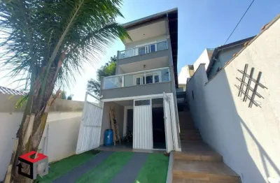 Sobrado à venda 3 quartos 1 suíte 5 vagas valparaíso - santo andré - sp