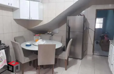 Sobrado 92 m² localizado no bairro campestre santo andré - sp