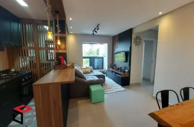 Apartamento à venda 2 quartos 1 suíte 2 vagas centro - são bernardo do campo - sp