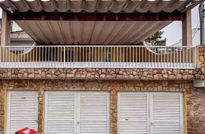 Sobrado à venda 4 quartos 2 vagas stella - santo andré - sp