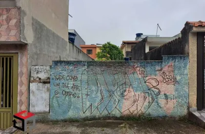 Terreno à venda na Rua Ilza Madeira Assanuma, 74, Jardim Santo Antônio de Pádua, Santo André