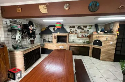 Casa à venda 4 quartos 1 suíte 3 vagas jardim bela vista - santo andré - sp