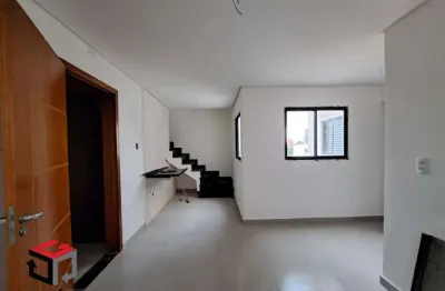 Cobertura para aluguel 2 quartos 1 vaga scarpelli - santo andré - sp