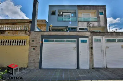 Sobrado à venda 3 quartos 3 suítes 4 vagas paraíso - santo andré - sp