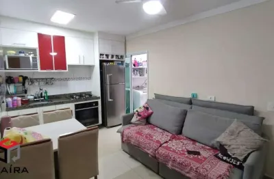 Apartamento à venda 2 quartos 1 suíte 1 vaga aquilino - santo andré - sp
