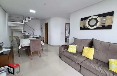 Sobrado à venda 2 quartos 2 suítes 3 vagas campestre - santo andré - sp