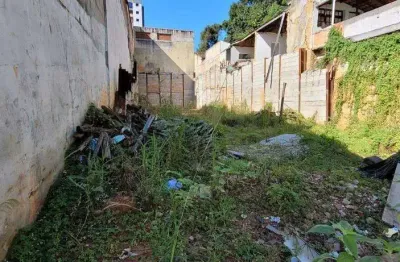 Terreno com 400 m² localizado no bairro valparaíso em santo andré - sp.