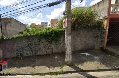 Terreno à venda na Rua Hermínia Lopes Lobo, 84, Vila Palmares, Santo André