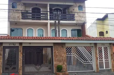 Sobrado à venda 3 quartos 3 suítes 6 vagas pires - santo andré - sp