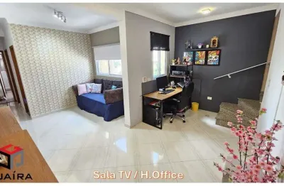 Cobertura à venda 2 quartos 1 suíte 1 vaga valparaíso - santo andré - sp