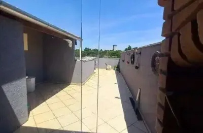 Cobertura à venda 2 quartos 1 suíte 2 vagas guiomar - santo andré - sp