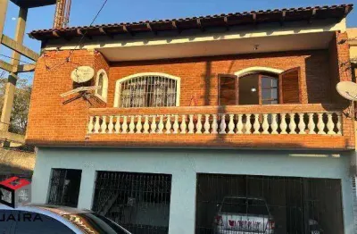 Casa à venda 4 quartos 1 suíte 2 vagas santa cristina - santo andré - sp