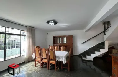Sobrado à venda 4 quartos 2 suítes 3 vagas jardim - santo andré - sp