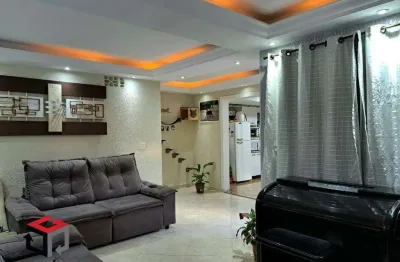 Sobrado à venda 2 quartos 2 suítes 3 vagas camilópolis - santo andré - sp