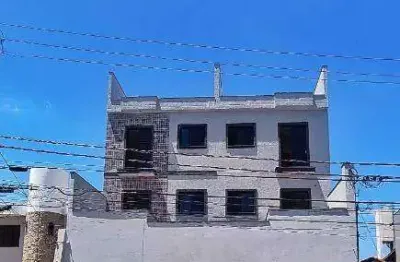 Cobertura com 120 m² com elevador localizado no bairro silveira santo andré - sp.