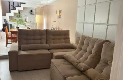Sobrado à venda 3 quartos 2 suítes 2 vagas são vicente - mauá - sp