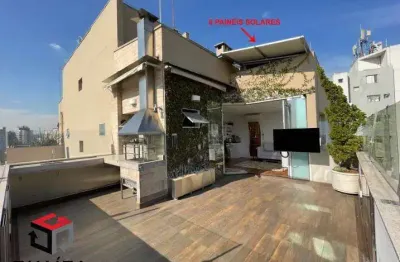Cobertura 121m² localizado no bairro campo belo são paulo - sp