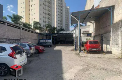 Terreno à venda na Rua Lauro Muller, 1074, Vila Palmares, Santo André