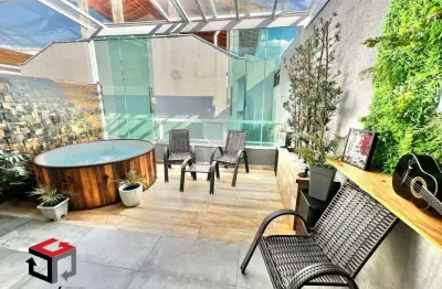 Cobertura à venda 2 quartos 1 suíte 2 vagas scarpelli - santo andré - sp