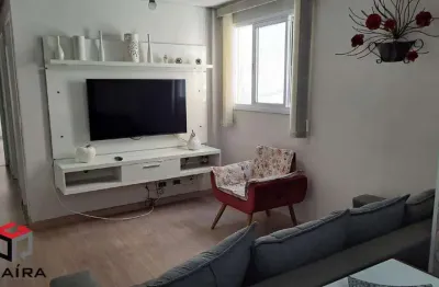 Apartamento à venda 2 quartos 1 suíte 1 vaga humaitá - santo andré - sp